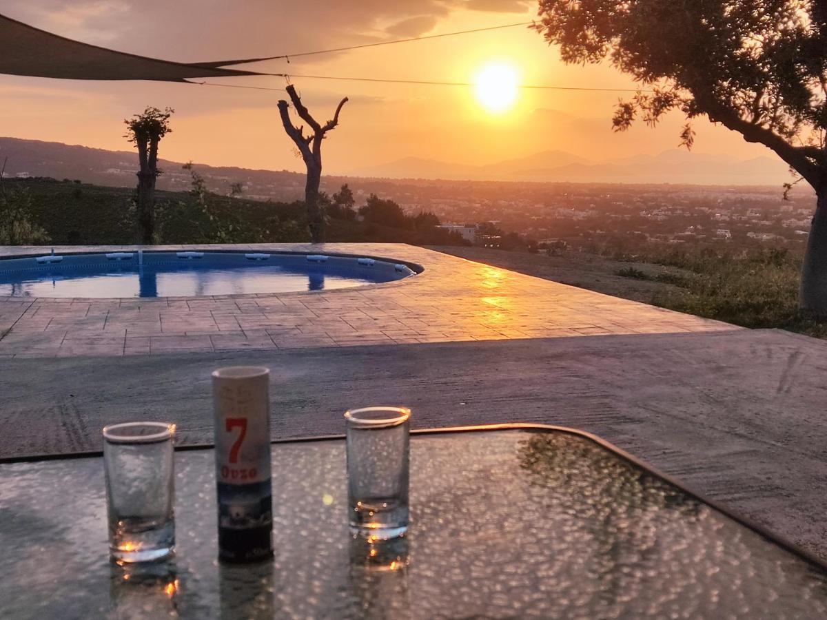 Yiorgos, Amazing Sunset View House Leilighet Psalidi  Eksteriør bilde